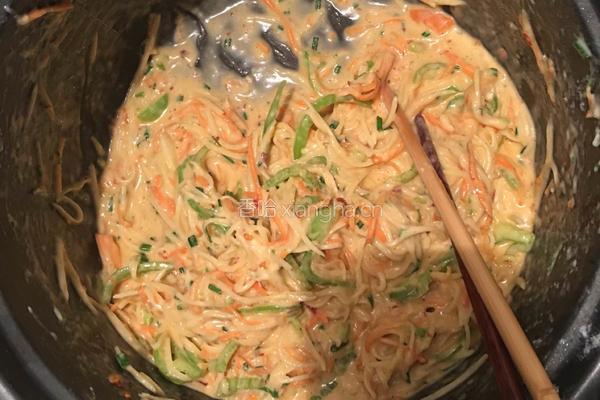 双丝土豆饼的做法图解2