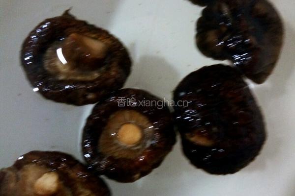 耗油香菇的做法图解2