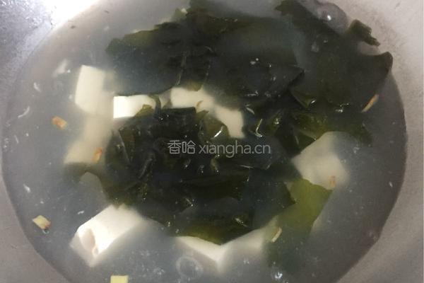 蛤蜊豆腐海带汤的做法图解9