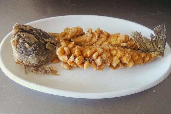 糖酥鲤鱼的做法图解16