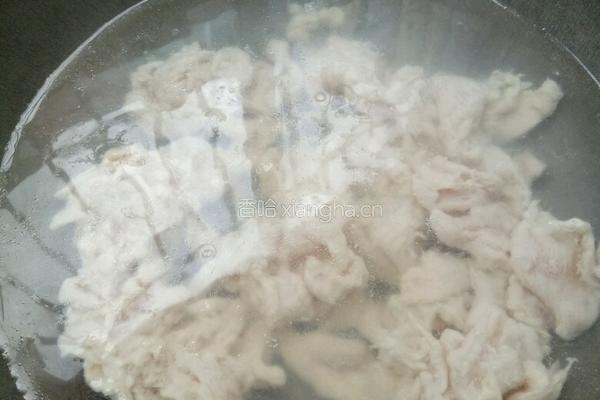 水熘鸡片的做法图解4