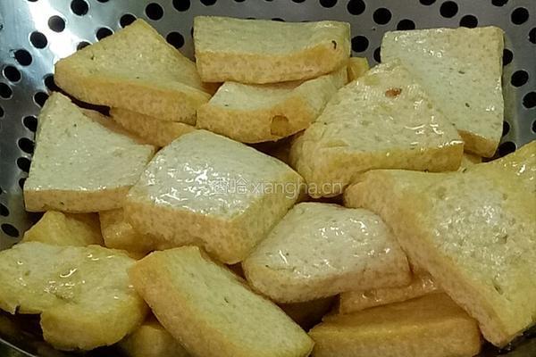 红烧豆腐的做法图解3