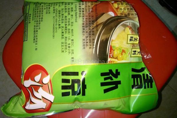 清补凉煲鸭的做法图解2