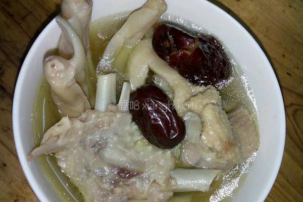 清补凉煲鸭的做法图解9