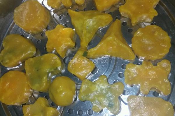 包馅南瓜饼