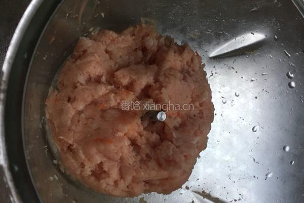 胡萝卜馅饺子的做法图解3