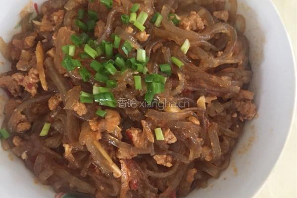 肉沫粉丝的做法图解6