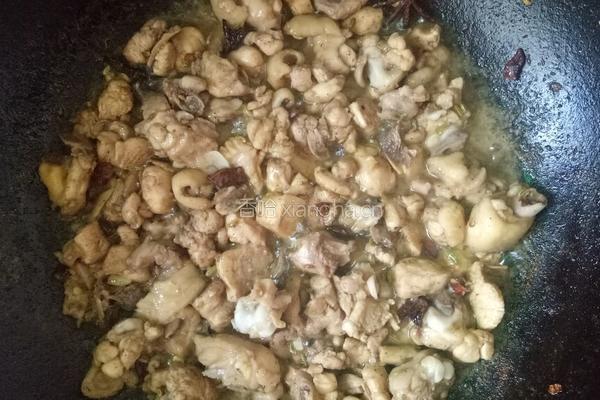 小炒鸡肉的做法图解2