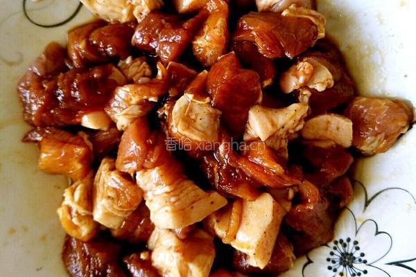 溜肉段的做法图解3