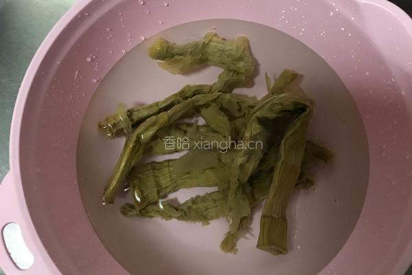 笋干肉丝面的做法图解4