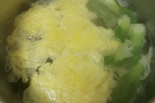 紫菜蛋花汤的做法图解3