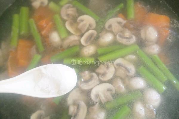瘦肉时蔬汤的做法图解7