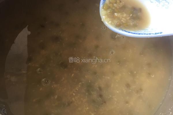 绿豆稀的做法图解6