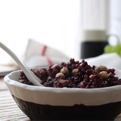 鹰嘴豆黑米饭的做法[图]