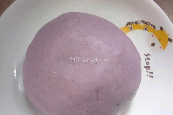 紫薯饼的做法图解5