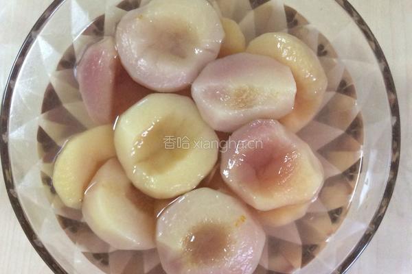 鲜桃罐头的做法图解5