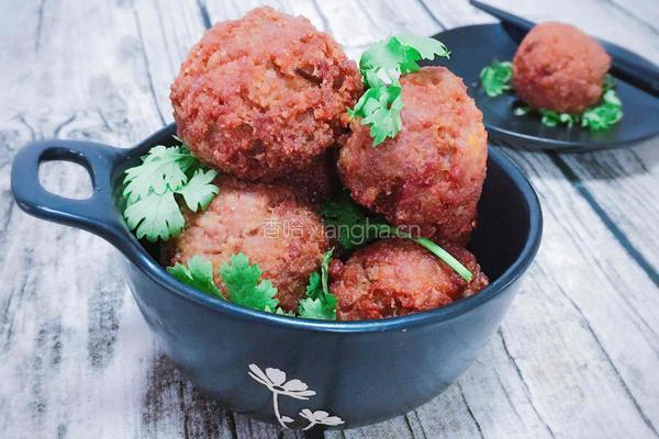 炸肉丸的做法图解9