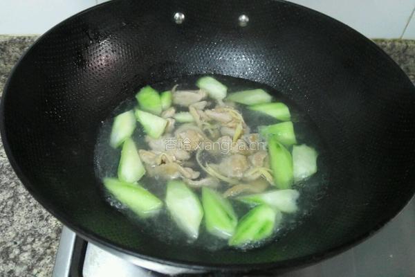 丝瓜肉片汤的做法图解9