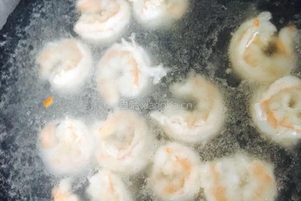 虾仁蛋炒饭的做法图解5