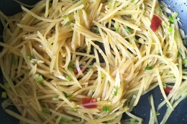 蚝油土豆丝的做法图解10