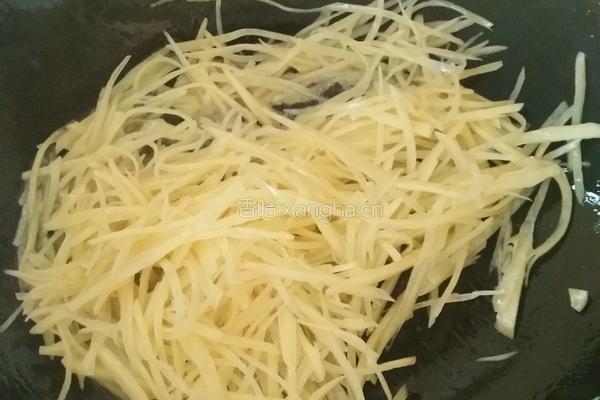 酸辣土豆丝的做法图解6