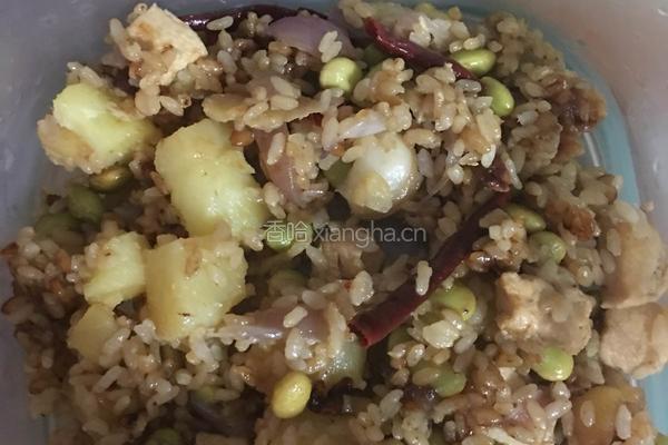 鸡胸肉闷饭的做法图解8