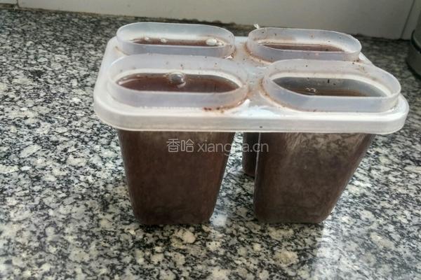 黑米冰棍的做法图解5