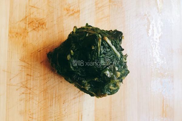 蒜泥麻菜的做法图解2