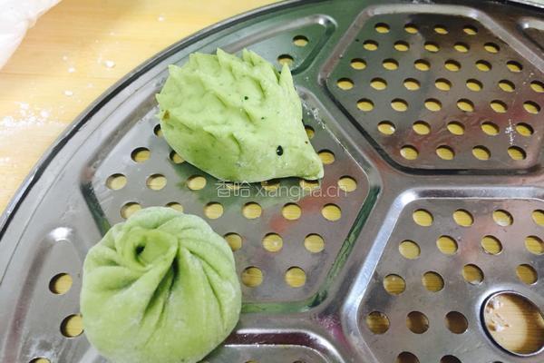 宝宝蔬菜包(香菇肉包)的做法图解3