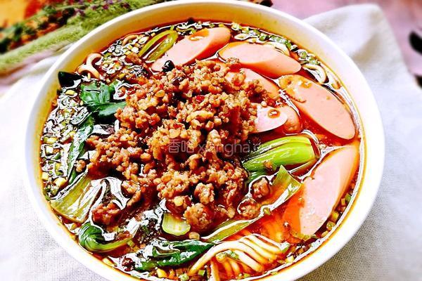 肉臊子酸汤面的做法图解12