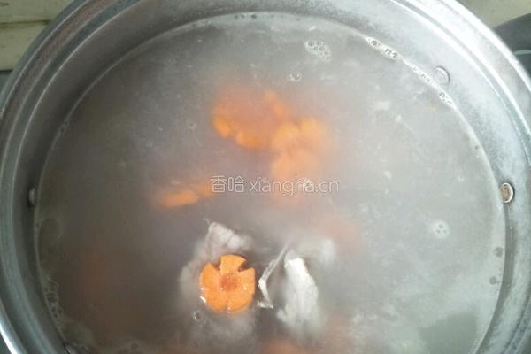 胡萝卜排骨汤的做法图解9
