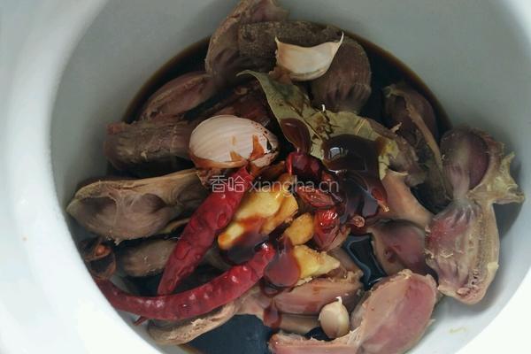 卤鸭胗的做法图解6