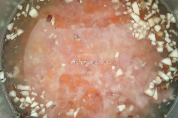 香菇肉沫粥的做法图解5