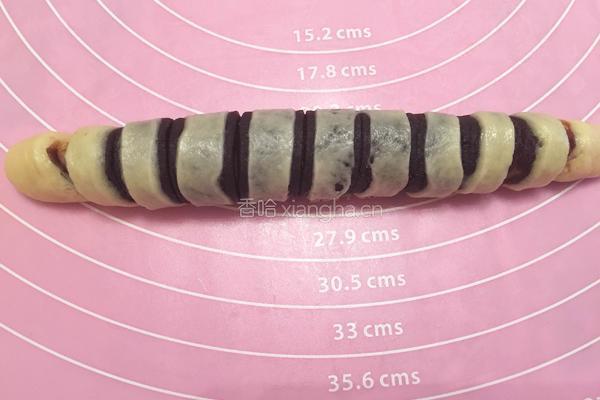 豆沙面包圈的做法图解16