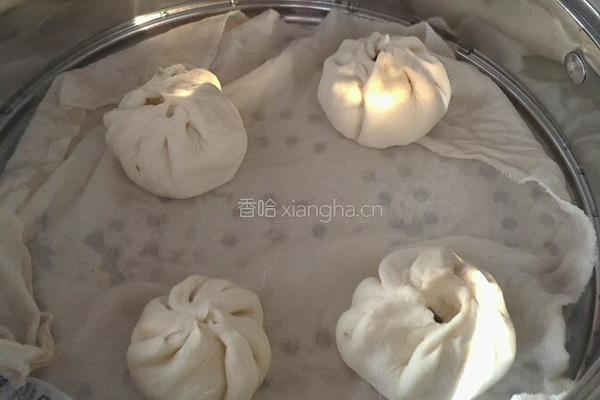 圆白菜木耳猪肉馅儿包子的做法图解8