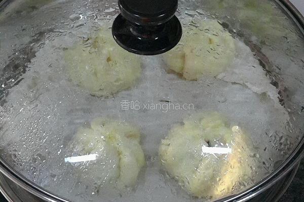 圆白菜木耳猪肉馅儿包子的做法图解9