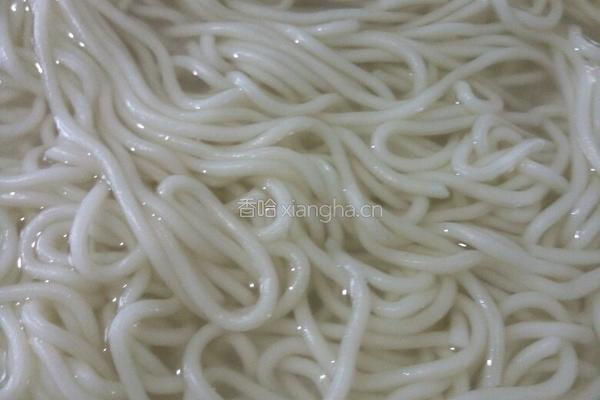 红尖椒配鸡蔬（凉面）的做法图解5