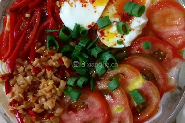 红尖椒配鸡蔬（凉面）的做法图解16