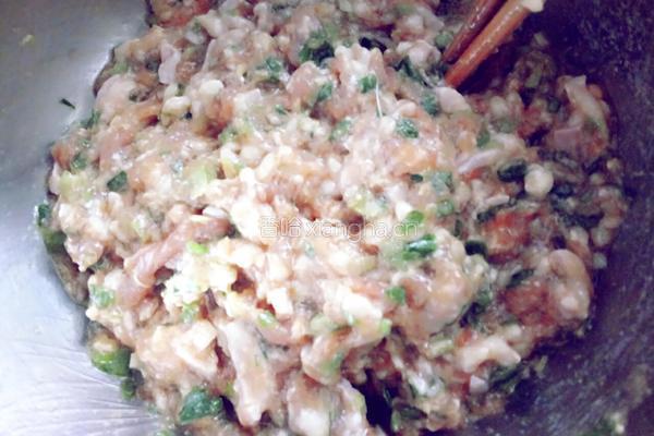 小葱猪肉馄饨馅的做法图解11