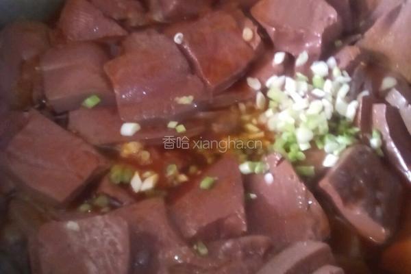 蒜泥猪血的做法图解3