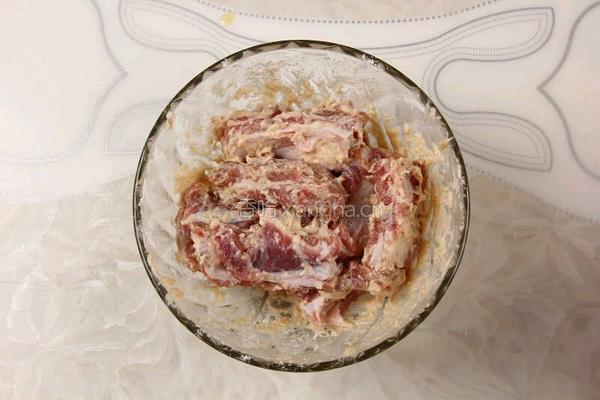 番茄沙司排骨的做法图解3