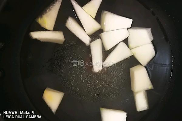 海白冬瓜汤的做法图解2