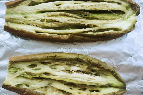蒜蓉烤茄子的做法图解3