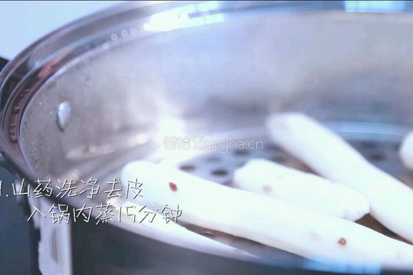 山药枣泥糕的做法图解1