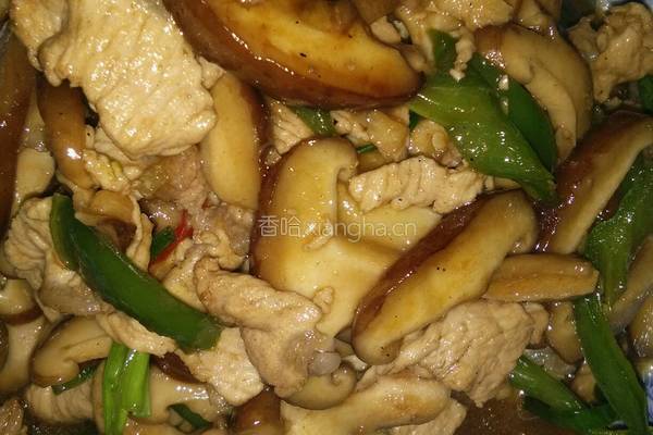 香菇小炒肉的做法图解8