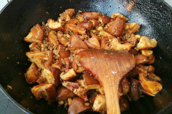 肉末香菇炖豆腐的做法图解8