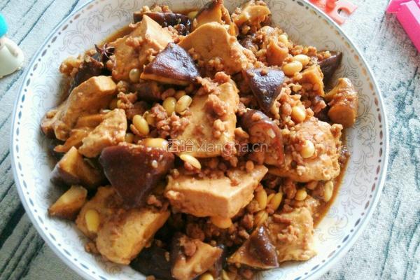 肉末香菇炖豆腐的做法图解14