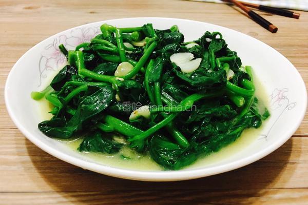 腐乳木耳菜的做法图解7