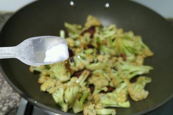 干锅菜花的做法图解11