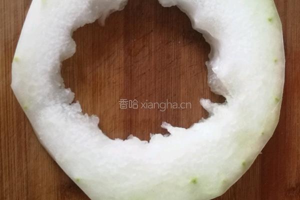 回锅冬瓜的做法图解1